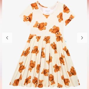 Posh peanut Freddy teddy ribbed twirl dress